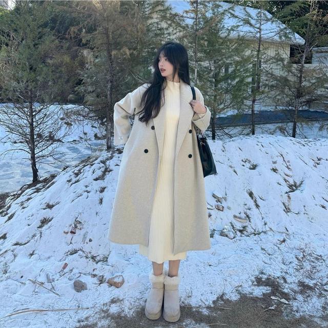 TEMU 秋冬新作 人気高級コート トでフなスタイル