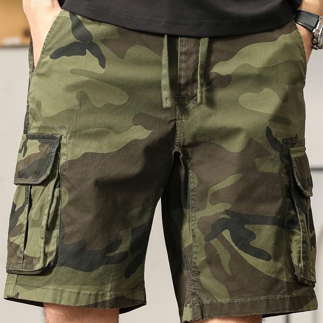 TEMU Pantalones Cortos Cargo de Camuflaje para Hombre