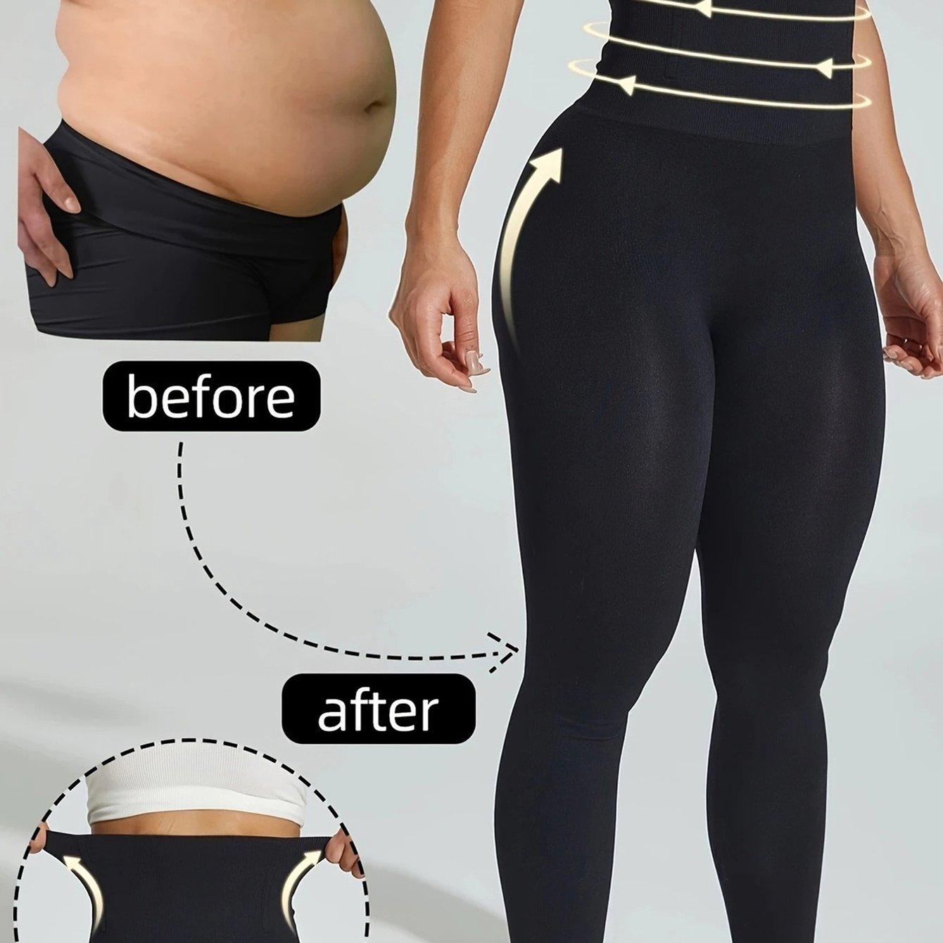 TEMU Leggings de Control Abdominal y Levantamiento de Glúteos para Mujer