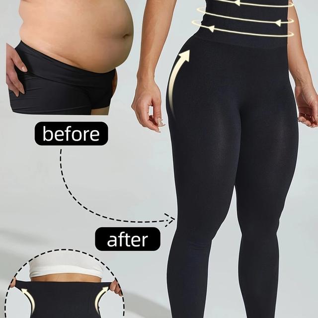 TEMU Leggings de Control Abdominal y Levantamiento de Glúteos para Mujer