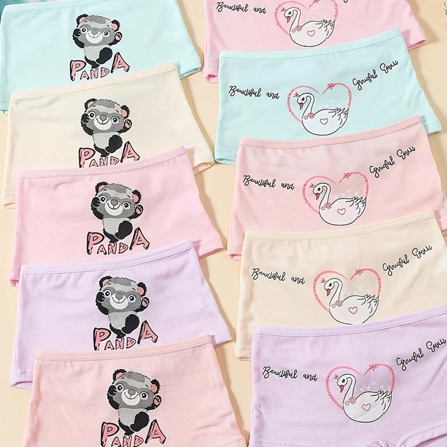 TEMU 10er Pack Mädchen Boxershorts