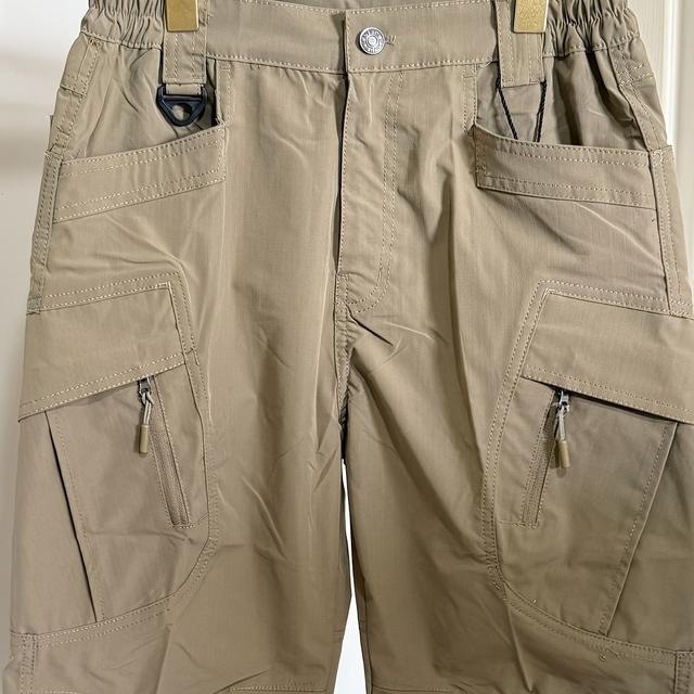 TEMU Men's Tactical Shorts, Outdoor Multi-pocket Hiking Short