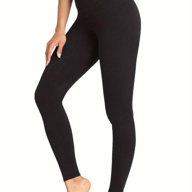 TEMU Ultra Comfortable Women's Leggings, Tummy Control, Non-transparent Yoga And Running Pants