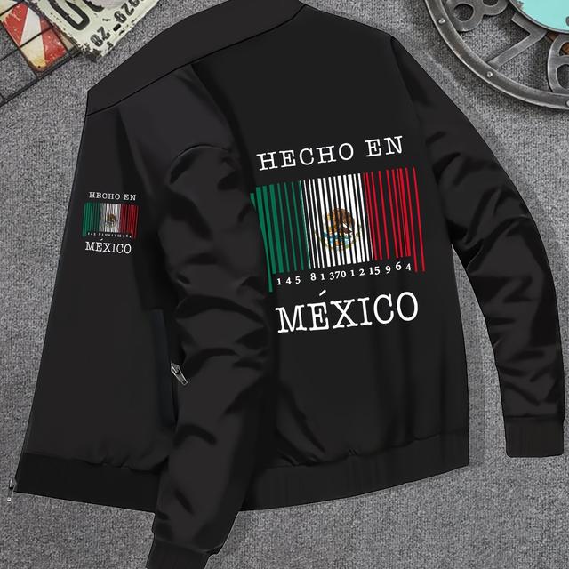 TEMU Men's Stand Collar Jacket Sport Casual Outerwear