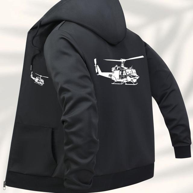 TEMU Men's Trendy Hooded Jacket By Tiliya