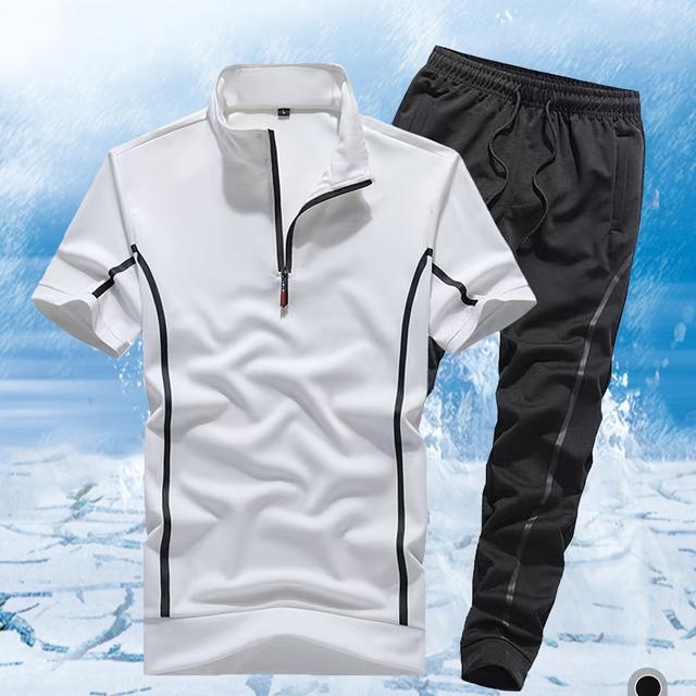 TEMU Casual Men's Summer New Loose Sportswear Set
