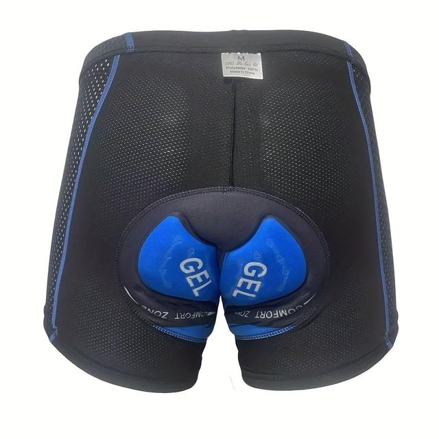 TEMU Silikonový potisk Sedák Cyklistické Kalhoty s Vnitřním Dírou s Perforací pro Prodyšnost