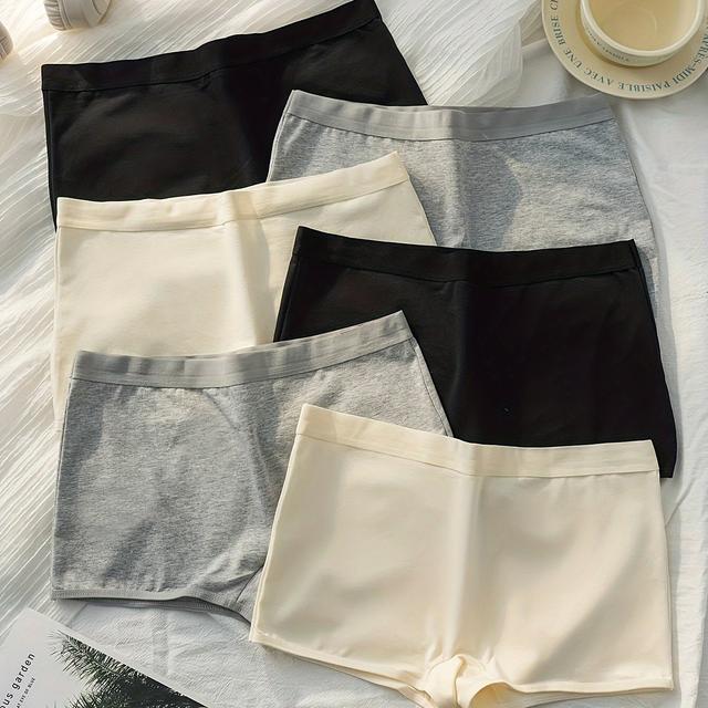 TEMU Набір спіднього одягу з 6 предметів різних кольорів, для осені та зими