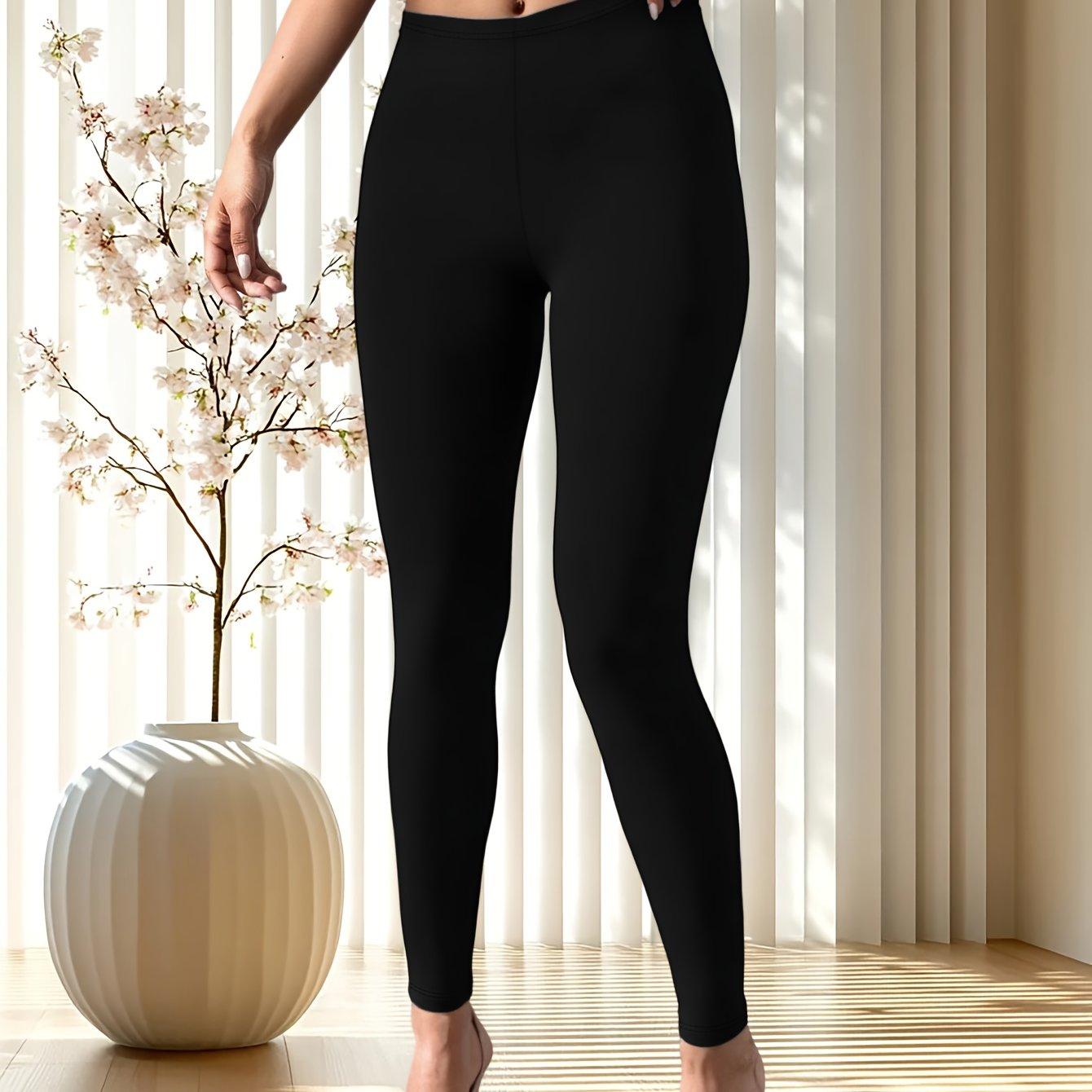 TEMU Tummy Control Lift Pants, Black High Waist, Easy And Shaping