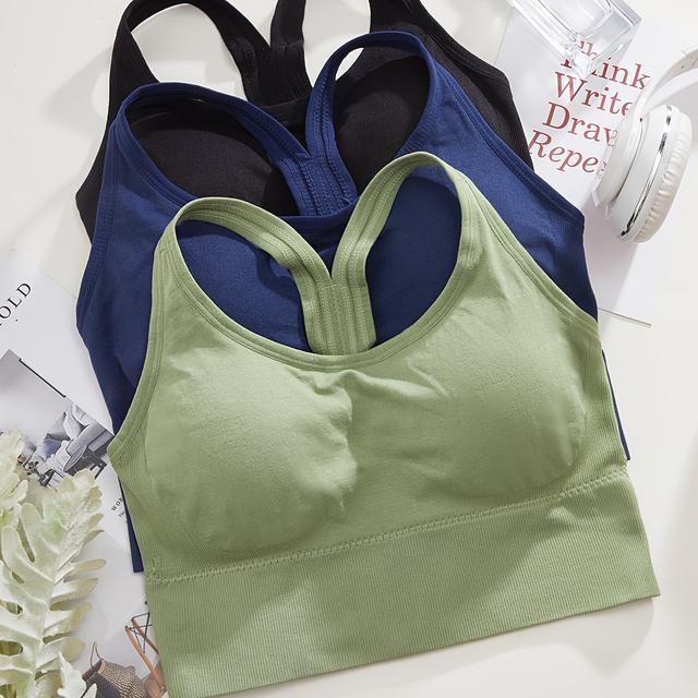 TEMU Sutiãs de combinação de 3 cores