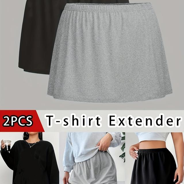 TEMU 2-teiliges Set lässiger Röcke