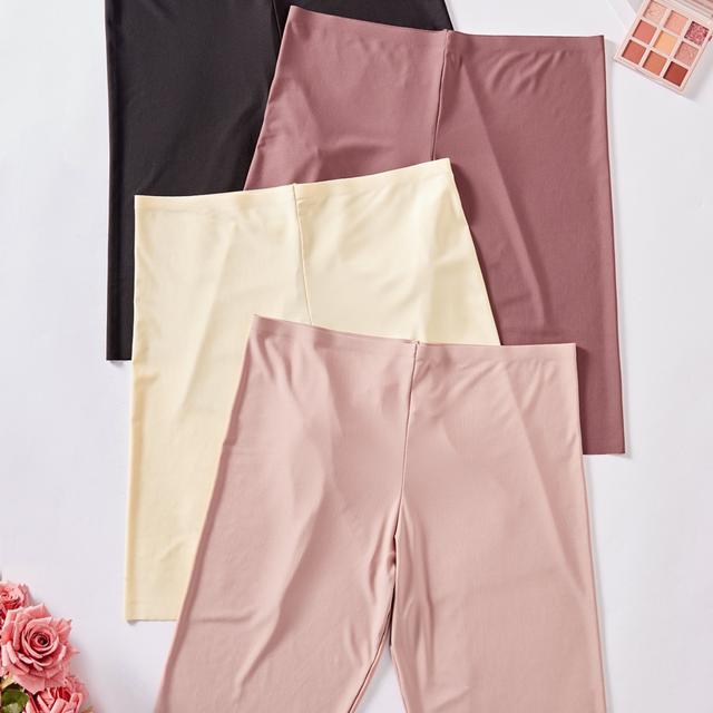 TEMU 4pcs Plus Size Women's Boxer Briefs