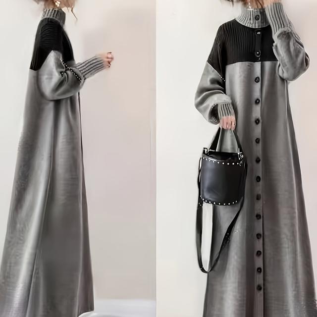 TEMU 冬に試してみる価値のある、非常にトで高貴なウールのドレス