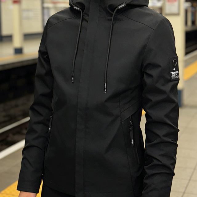 TEMU Women's Windbreaker Jacket, Casual Women's Zip-up Top Outerwear