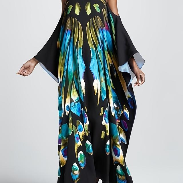 TEMU &アメリカン ルーズオーバーサイズ ビーチバケーションスカート カバーアップ