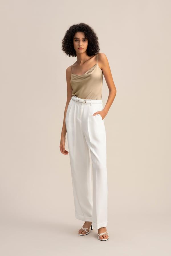 LILYSILK Silk Camisole Set Stretchable Silk Good Stretchability Soft UK Light Camel UK 8