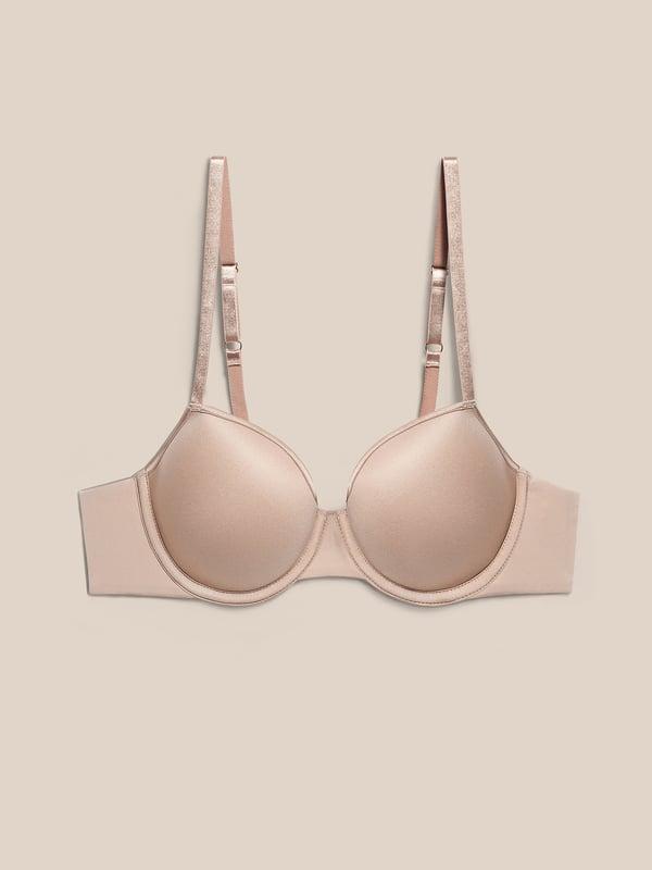 LILYSILK Smooth Silk Bra | Light Apricot 36A | Breathable Silk Lining | Comfortable & Supportive