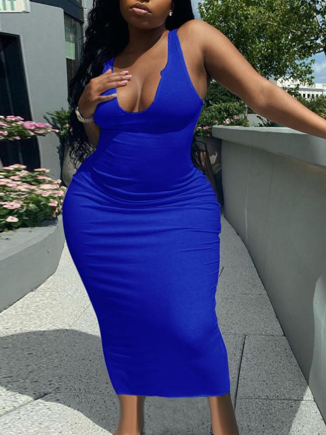 LW Plus Size Bodycon Cami Dress 1X