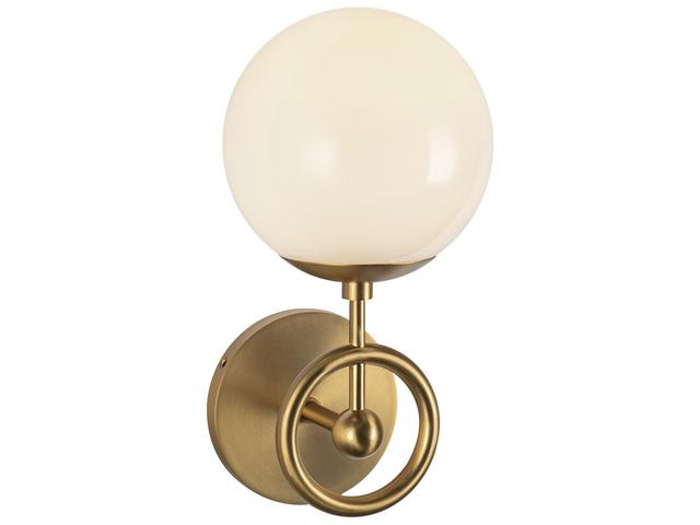 Fiore 1-Light Brushed Gold Wall Sconce