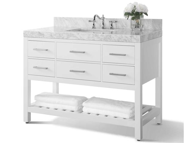 Elizabeth White 48" Vanity