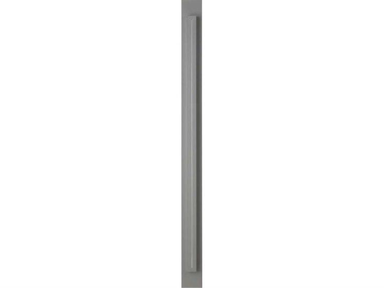 Avenue Lighting Rectangular Outdoor Wall Light with Raised LED Panel in Silver