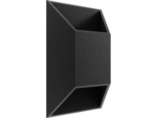 Avenue Lighting Rectangular Outdoor Wall Light in Black