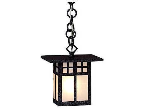 Arroyo Craftsman Glasgow Outdoor Hanging Light in Black