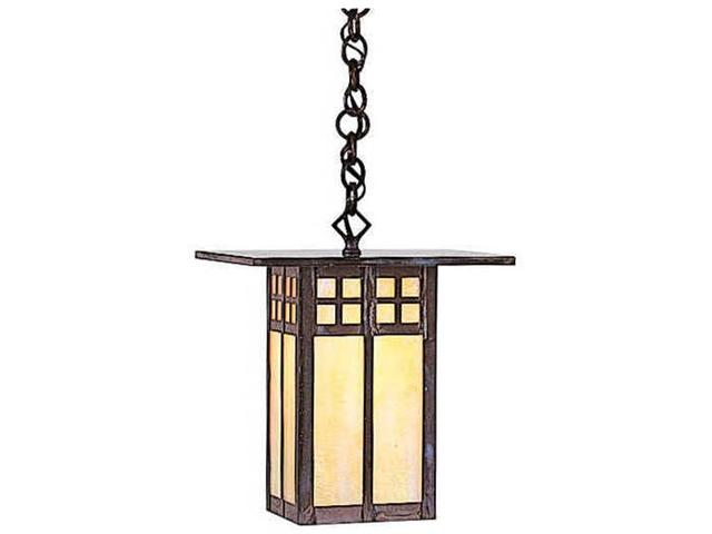 Arroyo Craftsman Glasgow Outdoor Hanging Light in Brown