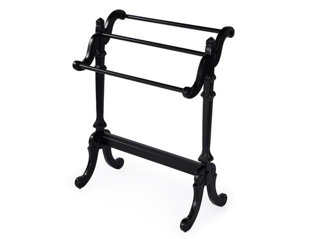 Newhouse Black Licorice Blanket Rack