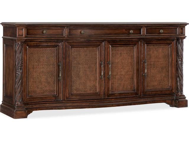 Charleston 76" Cherry Wood Maraschino Sideboard