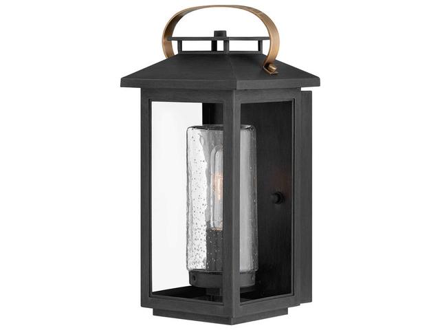 Hinkley Atwater 1 - Light Outdoor Wall in Black