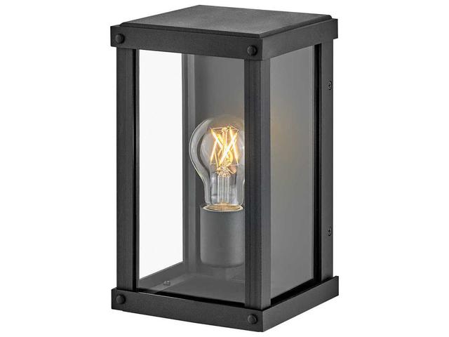 Hinkley Beckham 1 - Light Outdoor Wall in Museum Black