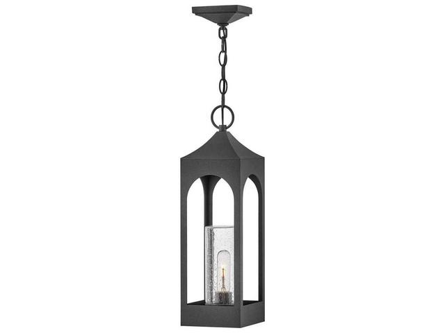 Hinkley Amina 1 - Light Outdoor Hanging in Distressed Zinc