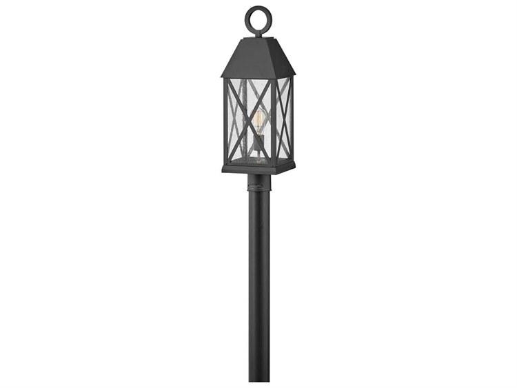Hinkley Briar 1 - Light Outdoor Post in Museum Black