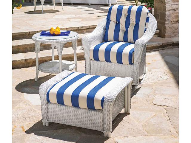 Lloyd Flanders Reflections Wicker Outdoor Patio Lounge Set