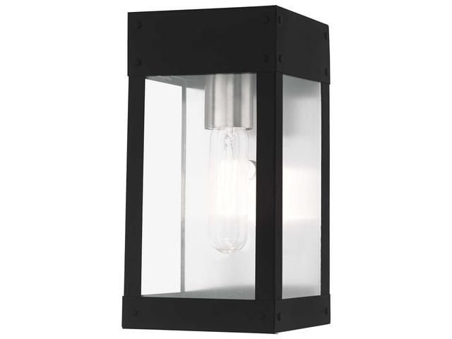 Livex Lighting Barrett 1 - Light Outdoor Wall in Black
