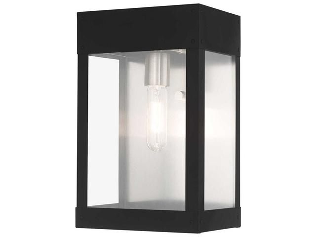 Livex Lighting Barrett 1 - Light Outdoor Wall in Black