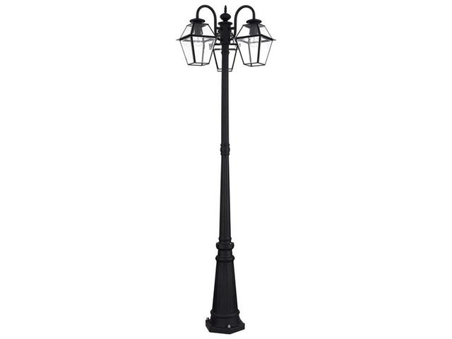Livex Lighting Westover 3-Light Outdoor Post Light in Black