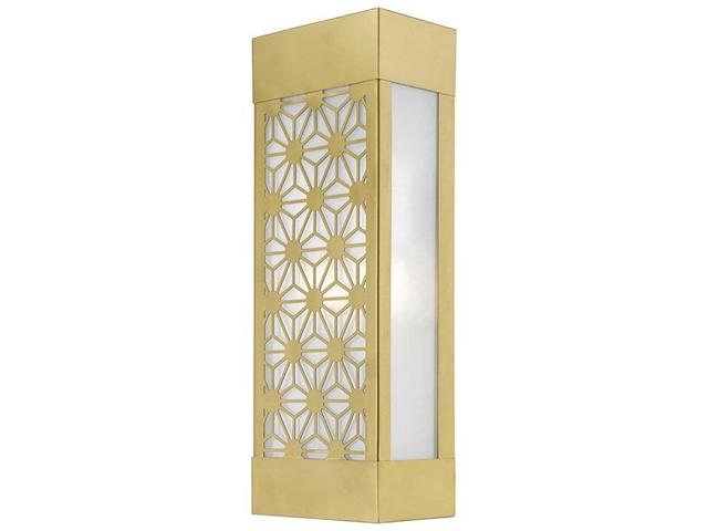Livex Lighting Berkeley 2 - Light Outdoor Wall in Satin Gold
