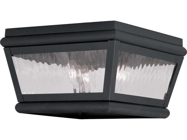 Livex Lighting Exeter 2 - Light Outdoor Ceiling in Black