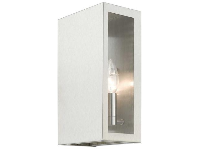 Livex Lighting Winfield 2 - Light Outdoor Wall in Brushed Nickel