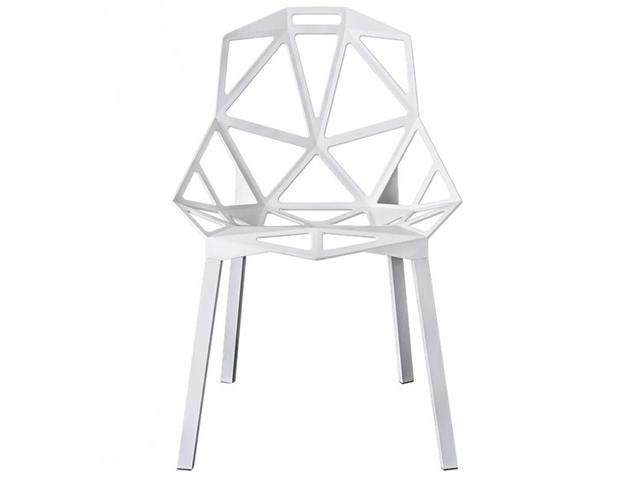 Magis Outdoor Chair One White Aluminum Metal Dining