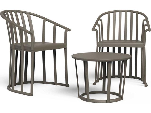 Raff 3 Piece Conversation Set Chocolate