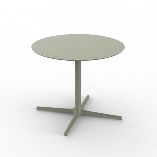 Resol Toledo Round Dining Table 90" Diameter Greenish Grey