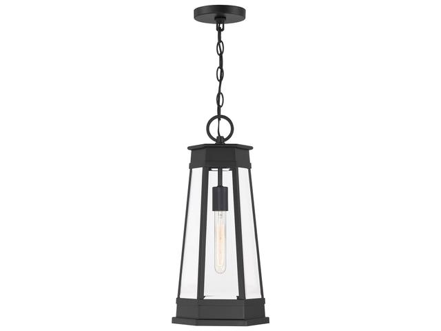 Savoy House Payne 1-Light Outdoor Hanging Light in Matte Black