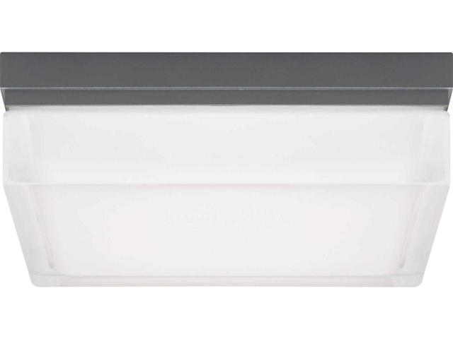 Visual Comfort Modern Boxie 1 - Light Outdoor Ceiling in Charcoal