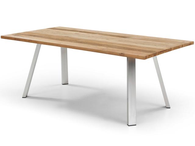 Whiteline Modern Living Outdoor Rhea Brown Wood Rectangular Dining Table