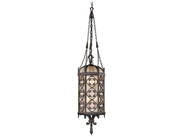 Fine Art Handcrafted Lighting Costa del Sol 4 - Light Outdoor Hanging in Black