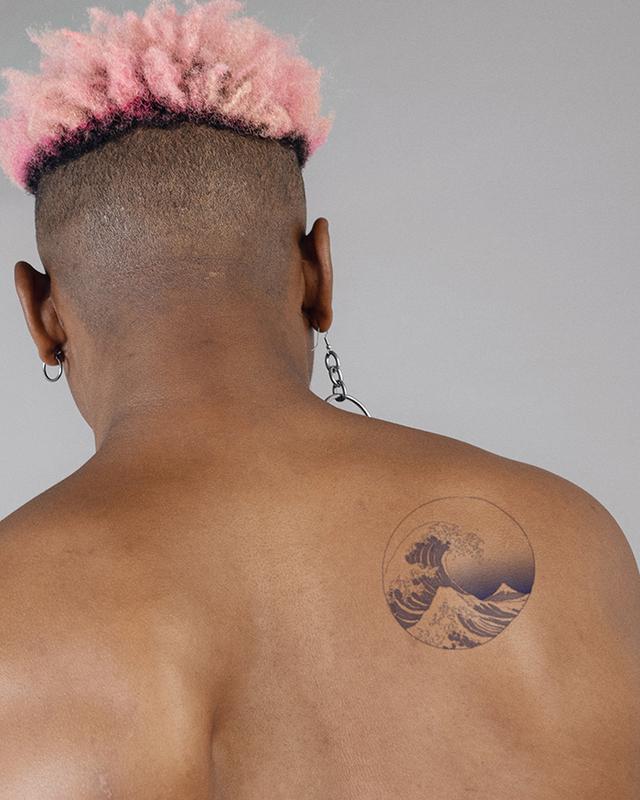 Temporary Tattoo - inkbox  - Hokusai