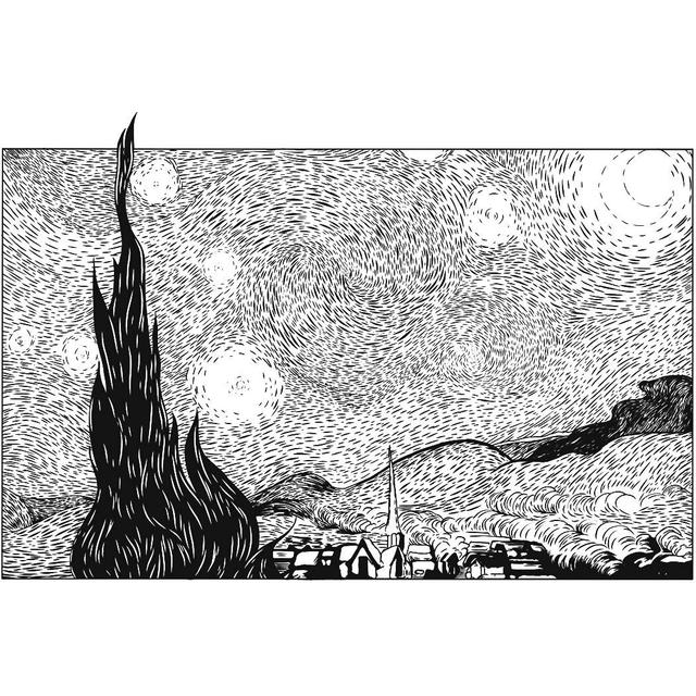 Temporary Tattoo - inkbox  - Starry Night